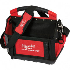 Milwaukee Tool - PACKOUT 32 Pocket, Ballistic Polyester, Red/Black Tote - Eagle Tool & Supply