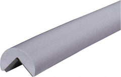 PRO-SAFE - 39" Long, Polyurethane Foam Type A Corner Guard - White, 1" High x 2" Wide Side - Eagle Tool & Supply