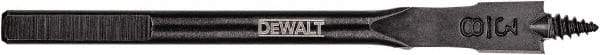 DeWALT - 3/8" Pin Diam, 4-1/4" Long Carbide-Tipped Hole Cutter Pilot Drill - 1-3/8 to 6-1/4" Tool Diam Compatibility, Compatible with Hole Saws - Eagle Tool & Supply