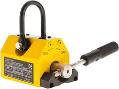 Gibraltar - 2,500 Lb Load Capacity, Magnetic Lifter - 6-1/2" High x 5-61/64" Wide, 5" Head/Holder Diam, 1 Poles - Eagle Tool & Supply