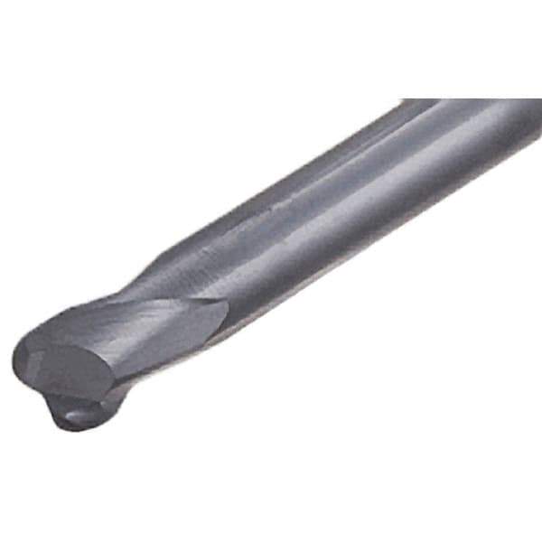 Iscar - 10mm, 2 Flute, Single End, Solid Carbide, 3mm Corner Radius End Mill - 158mm OAL, 30° Helix, Right Hand Flute, 6mm LOC, Right Hand Cut, 40mm Extended Reach - Eagle Tool & Supply
