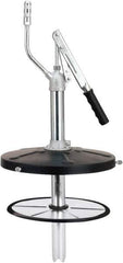 lumax - Grease Lubrication Aluminum & Steel Lever Hand Pump - For 100 to 120 Lb Container - Eagle Tool & Supply