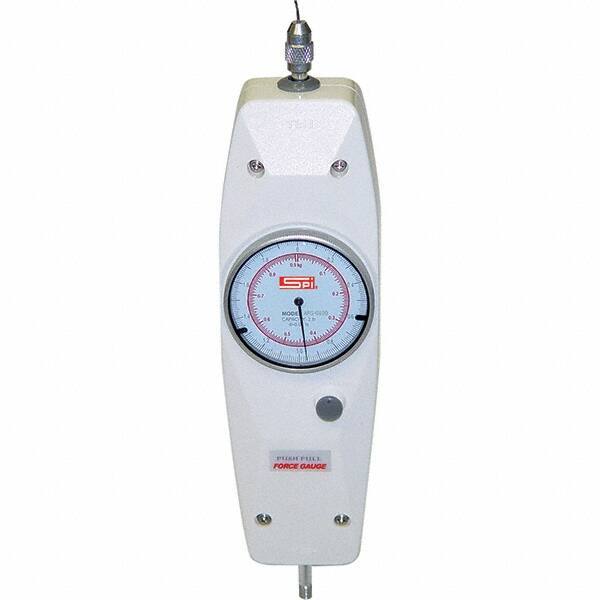 SPI - Mechanical Tension & Compression Force Gages Capacity (Lb.): 11.00 Capacity (kgf): 4.50 - Eagle Tool & Supply