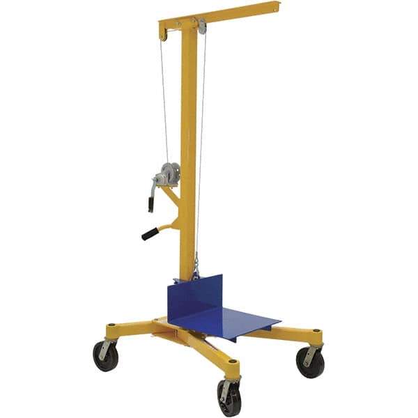 Vestil - 500 Lb Capacity, 70" Lift Height, Portable Workstation Manually Operated Lift - Eagle Tool & Supply