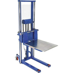 Vestil - 1,500 Lb Capacity, 63" Lift Height, Portable Workstation Manually Operated Lift - Eagle Tool & Supply