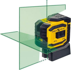 Stabila - 4 Beam 60' Max Range Cross Line & Plumb Points - Green Beam, 3/32" at 30' Accuracy, 1828.8mm Long, Battery Included - Eagle Tool & Supply