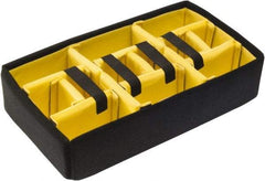 Pelican Products, Inc. - Tool Box Foam Divider Set - 14-1/2" Wide x 9-1/4" Deep x 22-5/8" High, Black/Yellow, For Pelican Case 1535 - Eagle Tool & Supply