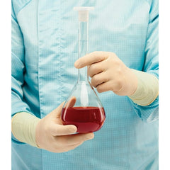 BioClean - Size L, 6.69 mil, Cleanroom Grade, Powder Free Latex Disposable Gloves - Eagle Tool & Supply