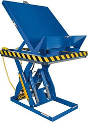 Vestil - 4,000 Lb Capacity Electric Scissor Lift - 11" to 47" Lift Height, 48" Platform Length x 48" Platform Width - Eagle Tool & Supply