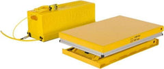 Vestil - 1,500 Lb Capacity Electric Scissor Lift - 8-5/8" to 31" Lift Height, 36" Platform Length x 24" Platform Width - Eagle Tool & Supply