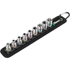 Wera - Socket Sets Measurement Type: Metric Drive Size: 1/4 - Eagle Tool & Supply