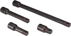 Proto - 1/2" Drive Socket Impact Locking Extension Set - 4 Pieces, Includes 2, 3, 5, 10" Lengths - Eagle Tool & Supply