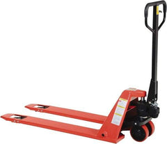 Vestil - 2,200 Lb Capacity, 3.38" Lift Industrial Pallet Truck - 1-1/2" Min Lift Height, 44" Fork Length x 6-1/2" Fork Width, 21" Overall Width - Eagle Tool & Supply