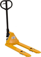 Vestil - 1,100 Lb Capacity, 6" Lift Mini Hand Pallet Truck - 2-3/8" Min Lift Height, 32" Fork Length x 4" Fork Width, 15" Overall Width - Eagle Tool & Supply