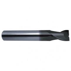 5/32 Dia. x 2 Overall Length 2-Flute Square End Solid Carbide SE End Mill-Round Shank-Center Cut-Super-A - Eagle Tool & Supply