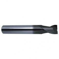 5/32 Dia. x 2 Overall Length 2-Flute Square End Solid Carbide SE End Mill-Round Shank-Center Cut-Super-A - Eagle Tool & Supply
