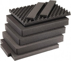 Pelican Products, Inc. - Tool Box Foam Foam Set - 16" Wide x 11-5/8" Deep x 33-1/4" High, Black, For Pelican Case 1615 - Eagle Tool & Supply