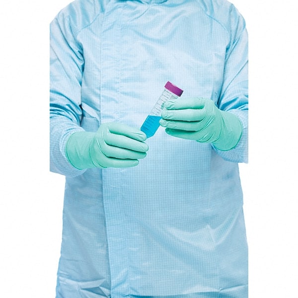 BioClean - Size 10, 3.94 mil, Cleanroom Grade, Powder Free Neoprene Disposable Gloves - Eagle Tool & Supply