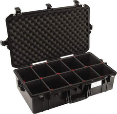 Pelican Products, Inc. - Tool Box Foam Divider Set - 28-7/8" Long x 16-3/4" Wide x 9-1/8" High, Black, For Pelican Case 1605 - Eagle Tool & Supply