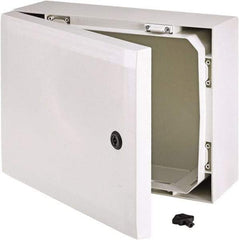 Fibox - Polycarbonate Standard Enclosure Hinge Cover - NEMA 4, 4X, 5.91" Wide x 11.81" High x 7.87" Deep, Impact Resistant - Eagle Tool & Supply