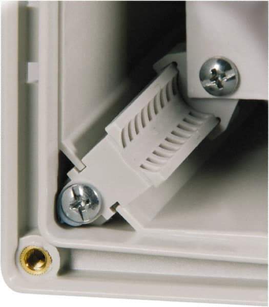 Fibox - Electrical Enclosure Polycarbonate Variable Height Back Panel Kit - For Use with ARCA JIC - Eagle Tool & Supply