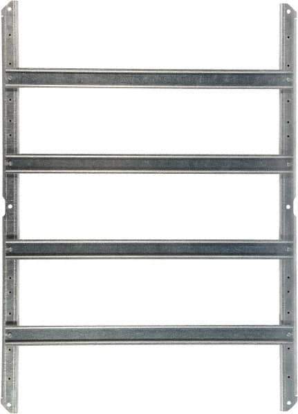 Fibox - Electrical Enclosure Aluminum DIN Rail Frame Set - For Use with ARCA IEC, Includes Mounting Hardware - Eagle Tool & Supply