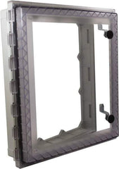 Fibox - 4X NEMA Rated, Electrical Enclosure Polycarbonate HMI Cover - For Use with ARCA IPW - Eagle Tool & Supply