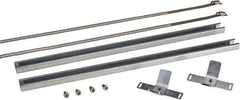 Fibox - Electrical Enclosure Stainless Steel Pole Mounting Kit - For Use with ARCA IEC - Eagle Tool & Supply