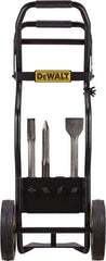 DeWALT - 100 Lb Capacity 31" OAH Hammer Truck - Swept Back, Continuous Handle, Steel, Semi-Pneumatic Wheels - Eagle Tool & Supply