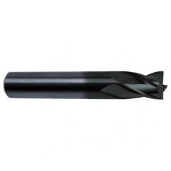 7/32 Dia. x 2-1/2 Overall Length 4-Flute Square End Solid Carbide SE End Mill-Round Shank-Center Cut-Super-A - Eagle Tool & Supply