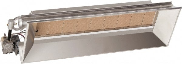 Heatstar - 30-1/4" Long x 19-1/4" Wide x 12" High, 24 AC Volt, Infrared Suspended Heater - Eagle Tool & Supply