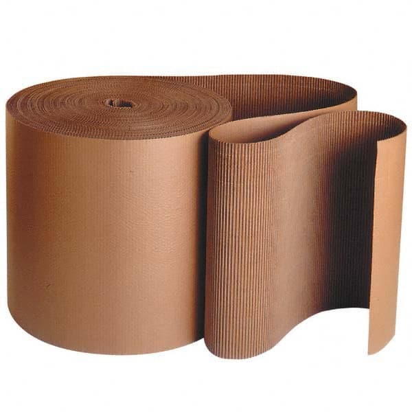 Made in USA - Packing Papers Type: Singleface Corrugated Style: Roll - Eagle Tool & Supply