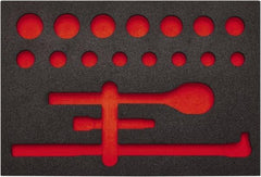 Proto - Tool Box Case & Cabinet Inserts Type: Foam Insert For Use With: J54120 - Eagle Tool & Supply
