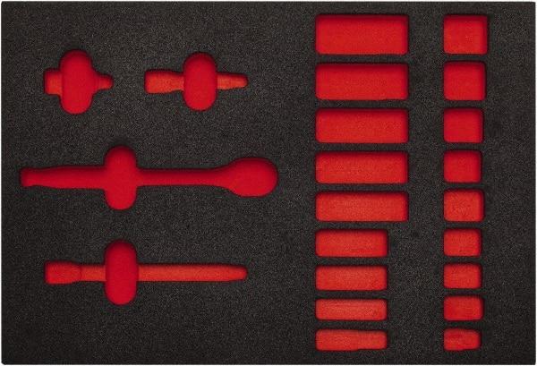 Proto - Tool Box Case & Cabinet Inserts Type: Foam Insert For Use With: J52136HTC - Eagle Tool & Supply