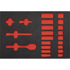Proto - Tool Box Case & Cabinet Inserts Type: Foam Insert For Use With: J52134 - Eagle Tool & Supply