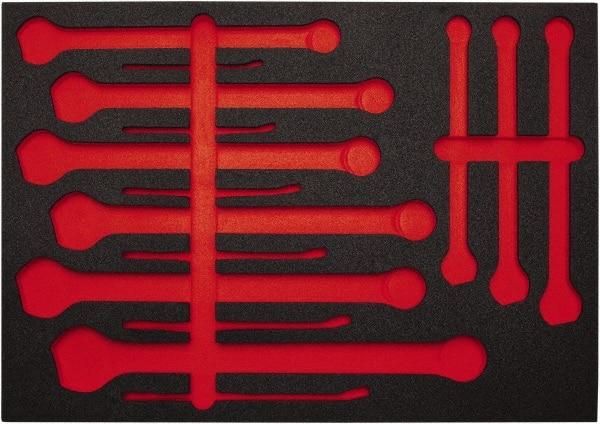 Proto - Tool Box Case & Cabinet Inserts Type: Foam Insert For Use With: J1200F-T500 - Eagle Tool & Supply