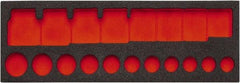 Proto - Tool Box Case & Cabinet Inserts Type: Foam Insert For Use With: J74106 - Eagle Tool & Supply