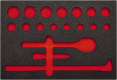 Proto - Tool Box Case & Cabinet Inserts Type: Foam Insert For Use With: J54122 - Eagle Tool & Supply