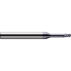 Harvey Tool - 1/32" Diam, 3/64" LOC, 3 Flute Solid Carbide Ball End Mill