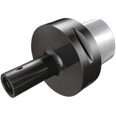 Iscar - Multimaster 40mm Camfix 40 Taper Shank Milling Tip Insert Holder & Shank - 50mm Projection, T10 Neck Thread, 15.3mm Nose Diam - Eagle Tool & Supply