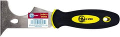 Premier Paint Roller - 2-1/2" Wide Chisel Edge Blade Steel 5-In-1 Tool - Stiff, Soft Grip Plastic Handle, 8.343" OAL - Eagle Tool & Supply