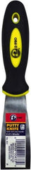 Premier Paint Roller - 1-1/2" Wide Spring Blade Steel Putty Knife - Stiff, Soft Grip Plastic Handle, 8.343" OAL - Eagle Tool & Supply