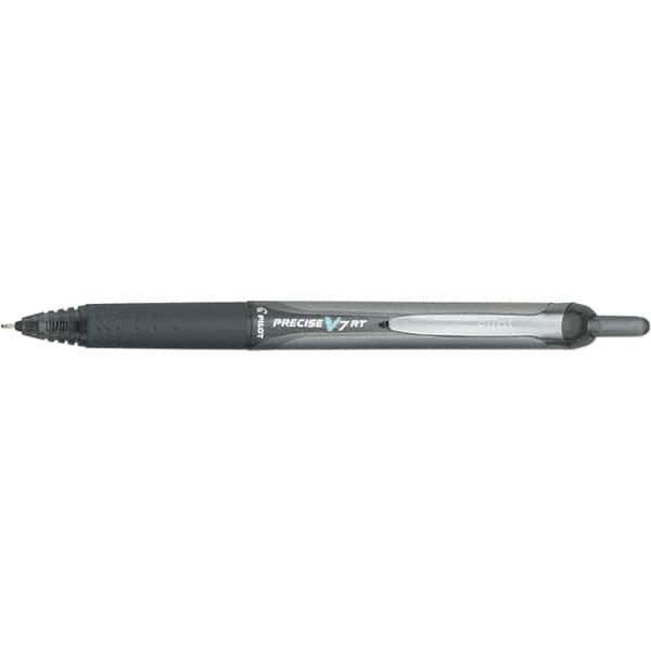 Pilot - Precision Point Roller Ball Pen - Black - Eagle Tool & Supply