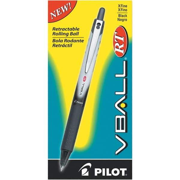 Pilot - Conical Roller Ball Pen - Black - Eagle Tool & Supply