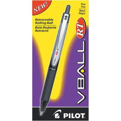 Pilot - Conical Roller Ball Pen - Black - Eagle Tool & Supply