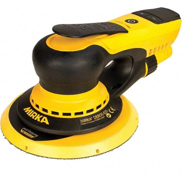 Mirka - 6" Pad, 4,000 to 10,000 OPM, Electric Orbital Sander - Round, Random Orbital Sander, 3.5 Amps - Eagle Tool & Supply