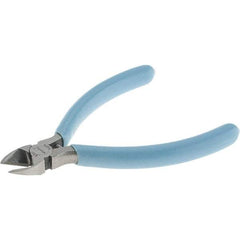 Xcelite - 4" OAL, 20 AWG Capacity, Flush Wire Cutter - 15/32" Jaw Length, Tapered Head - Eagle Tool & Supply