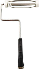 Premier Paint Roller - 7" Wide x 12-1/2" Long Heavy-Duty Birdcage Frame - Steel Frame, Plastic Handle - Eagle Tool & Supply