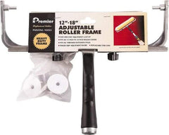 Premier Paint Roller - 12 to 18" Wide Adjustable Frame - Steel Frame - Eagle Tool & Supply