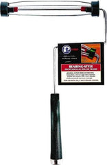 Premier Paint Roller - 9" Wide x 14-1/2" Long Heavy-Duty Birdcage Frame - Steel Frame, Plastic Handle - Eagle Tool & Supply